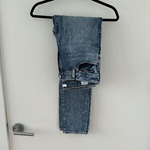 Pacsun Stacked Skinny Blue Jeans